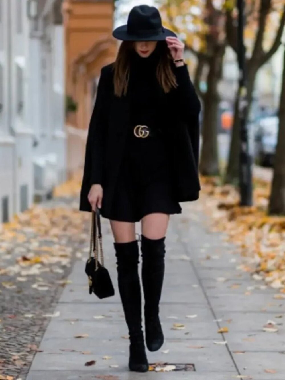 STUART WEITZMAN Highland Suede Over-the-Knee Boots ~ Black Size 7 - Picture 2 of 9